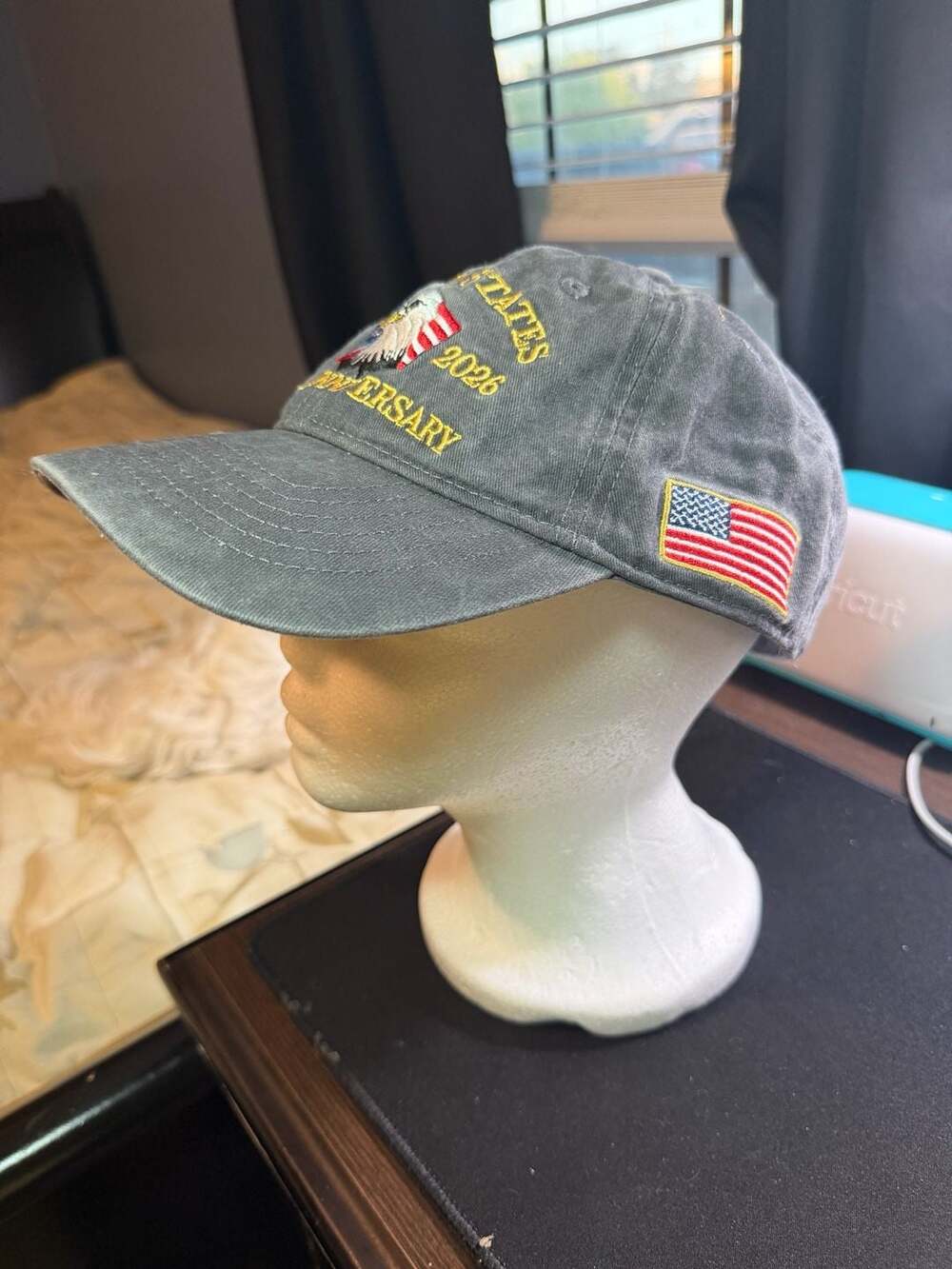 United States 250th Anniversary 1776-2026 Embroidered Eagle Baseball Hat